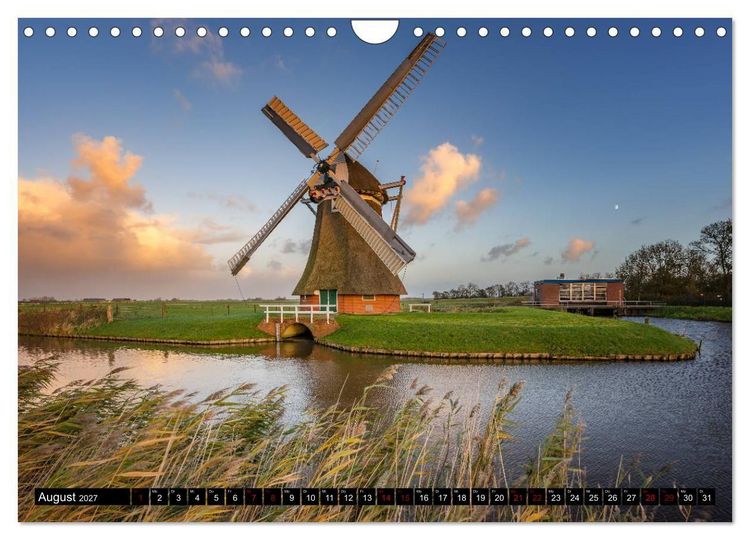 Produktbild: Provinz Groningen (Wandkalender 2027 DIN A4 quer), CALVENDO Monatskalender