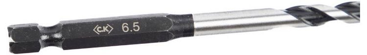 Produktbild: C.K T3114 06515 Hartmetall Mehrzweckbohrer 6.5mm Gesamtl&auml;nge 150mm Sechskantschaft 1St.