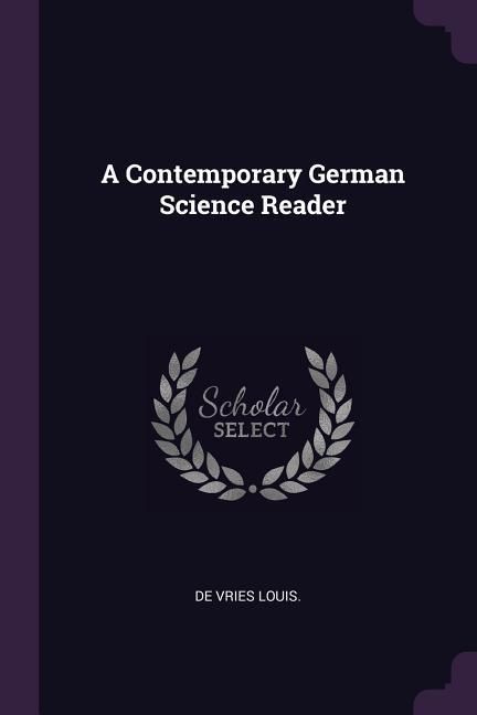 Produktbild: A Contemporary German Science Reader