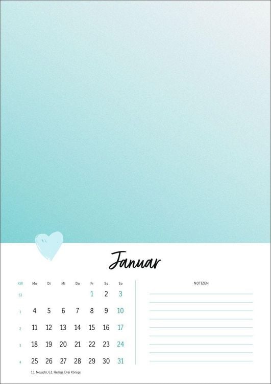 Produktbild: Kreativkalender Mit Liebe gemacht A4 2027