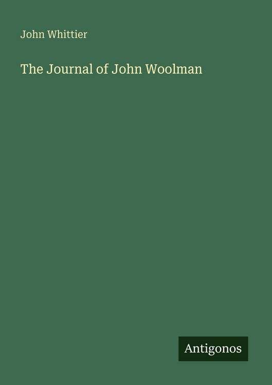 Produktbild: The Journal of John Woolman