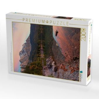 Produktbild: CALVENDO Puzzle Eibsee, Bayern.. Zitat: Augustinus von Hippo, 354 - 430 n. Chr. | 2000 Teile Lege-Gr&ouml;&szlig;e 90x67cm Foto-Puzzle f&uuml;r gl&uuml;ckliche Stunden