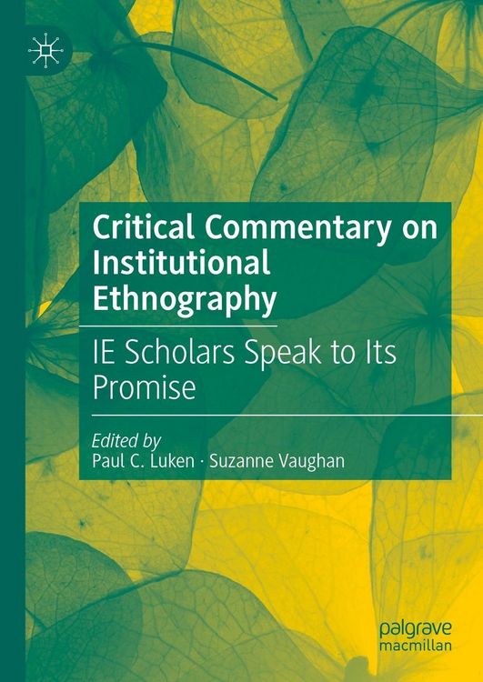 Produktbild: Critical Commentary on Institutional Ethnography