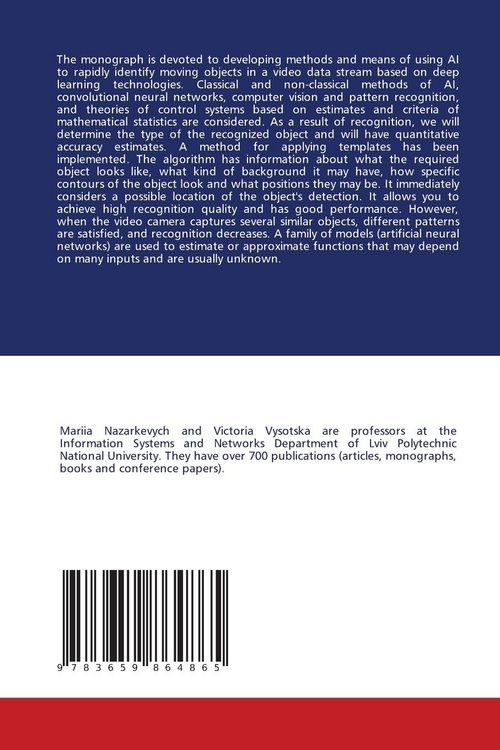 Produktbild: Information technologies for video object recognition: monograph