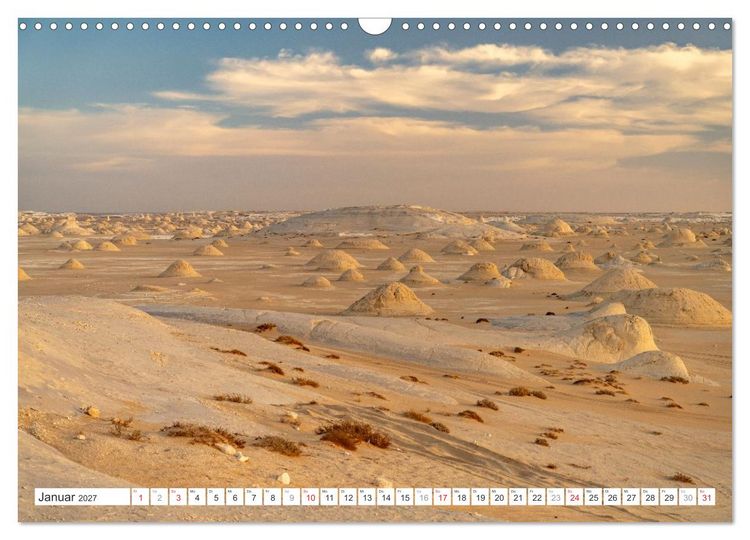 Produktbild: &Auml;gypten - die Weisse W&uuml;ste (Wandkalender 2027 DIN A3 quer), CALVENDO Monatskalender