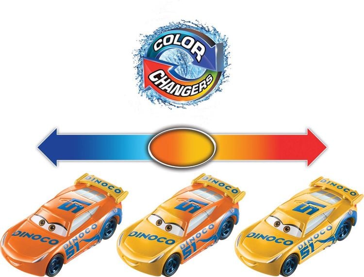 DisneyPixar Cars Farbwechsel Fahrzeuge Sortiment, Fahrzeuge mit