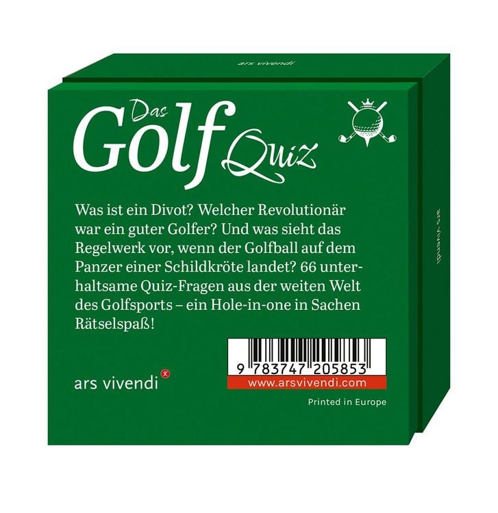 Produktbild: Das Golf-Quiz (Neuauflage)