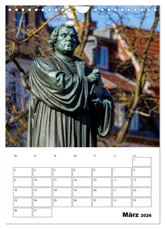 Produktbild: Historisches Eisenach (Wandkalender 2026 DIN A4 hoch), CALVENDO Monatskalender