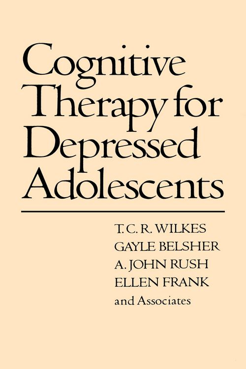 Produktbild: Cognitive Therapy for Depressed Adolescents