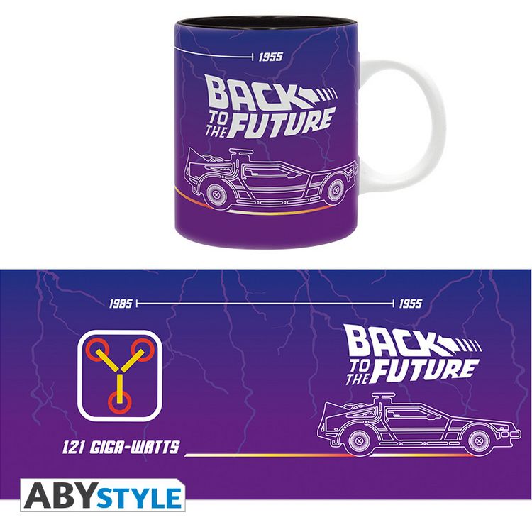 Produktbild: ABYstyle - Back To The Future 1.21 Gw 320 ml Tasse