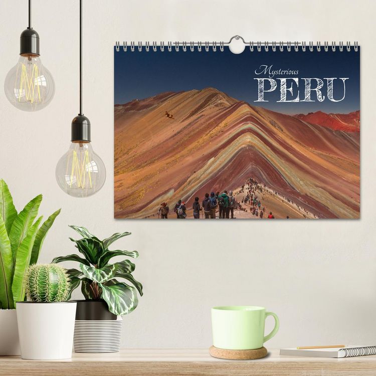Produktbild: Mysterious Peru (Wall Calendar 2026 DIN A4 landscape), CALVENDO 12 Month Wall Calendar