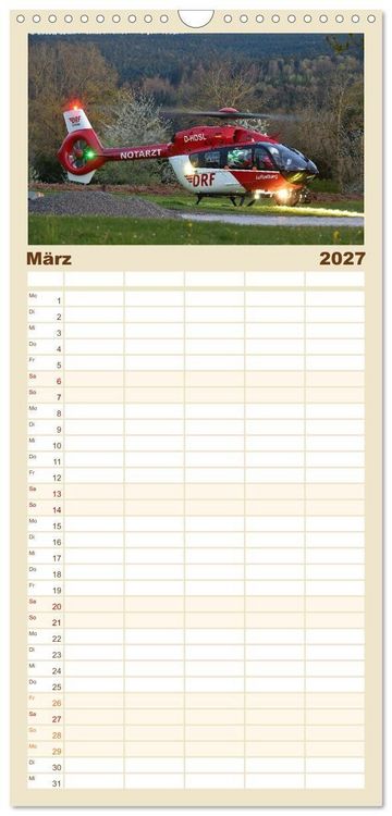 Produktbild: Familienplaner 2027 - Wo Kraft schwebt und Pr&auml;zision fliegt mit 5 Spalten (Wandkalender, 21 x 45 cm) CALVENDO