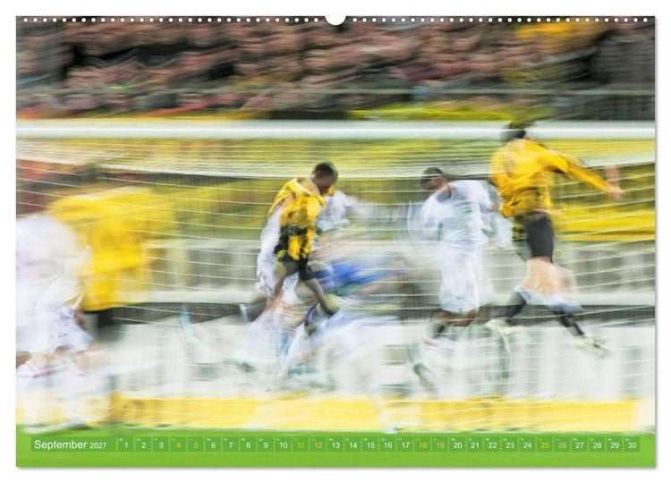 Produktbild: Ich liebe Fu&szlig;ball (Wandkalender 2027 DIN A2 quer), CALVENDO Monatskalender