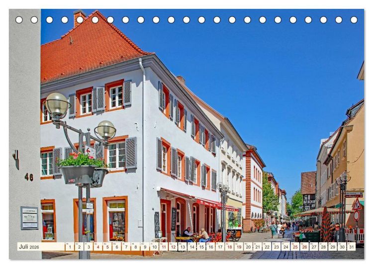 Produktbild: So sch&ouml;n ist Landau (Tischkalender 2026 DIN A5 quer), CALVENDO Monatskalender