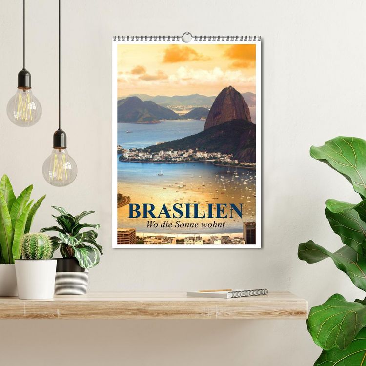 Produktbild: Brasilien. Wo die Sonne wohnt (Wandkalender 2026 DIN A3 hoch), CALVENDO Monatskalender