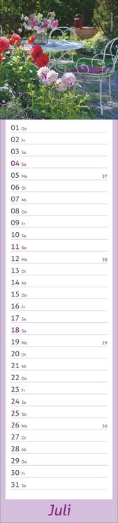 Produktbild: times&more Garten Langplaner 2027
