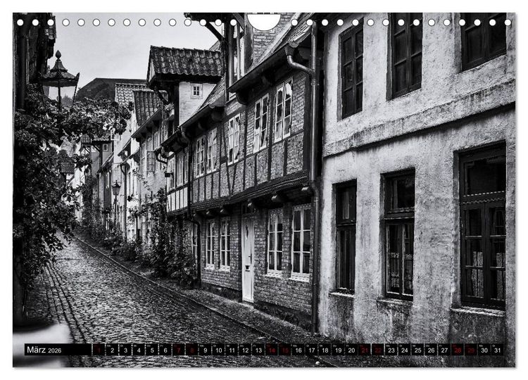 Produktbild: Ein Blick auf Flensburg (Wandkalender 2026 DIN A4 quer), CALVENDO Monatskalender