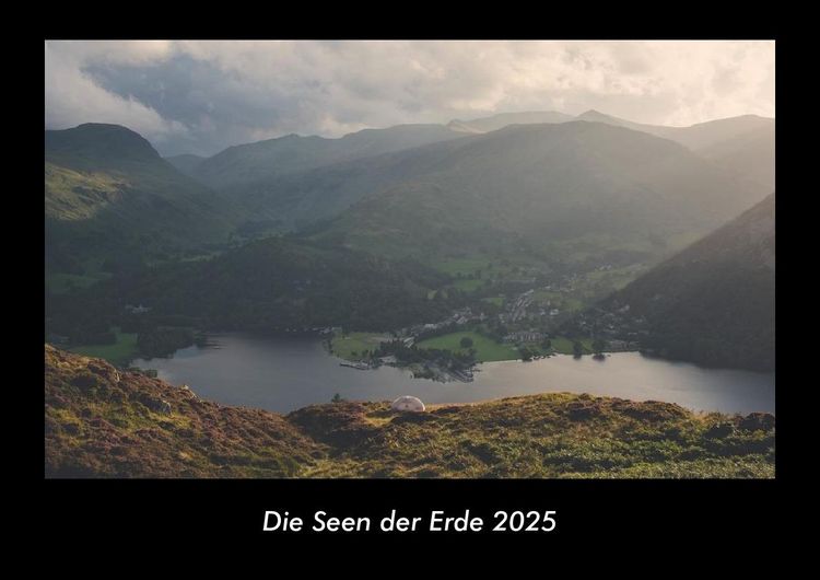Produktbild: Die Seen der Erde 2025 Fotokalender DIN A3