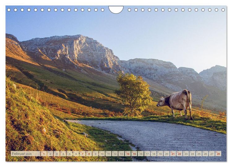 Produktbild: Slowenische Landschaften (Wandkalender 2026 DIN A4 quer), CALVENDO Monatskalender