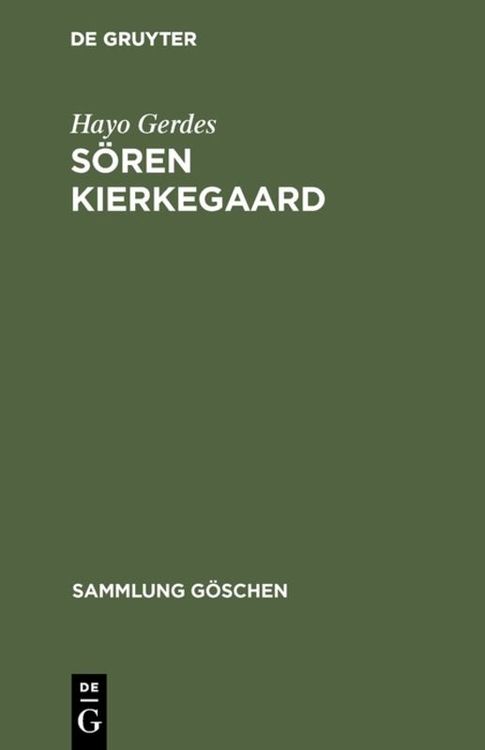 Produktbild: Sören Kierkegaard