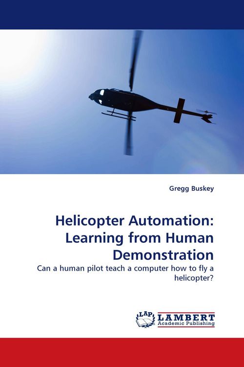 Produktbild: Helicopter Automation: Learning from Human Demonstration