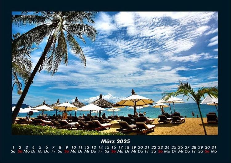 Produktbild: Karibik 2025 Fotokalender DIN A4