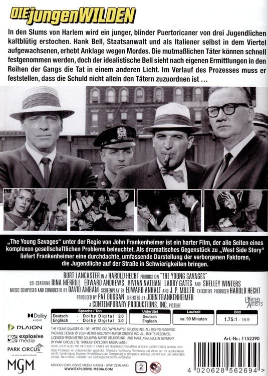 Produktbild: Die jungen Wilden (1961)