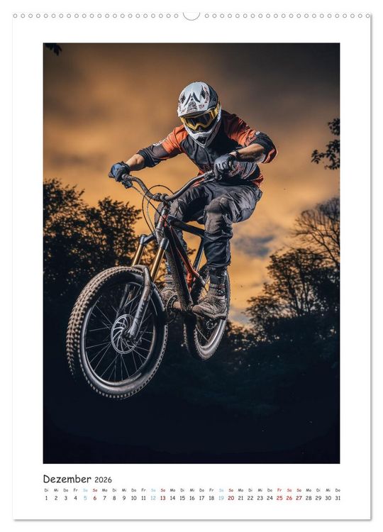 Produktbild: BMX Action (Wandkalender 2026 DIN A2 hoch), CALVENDO Monatskalender