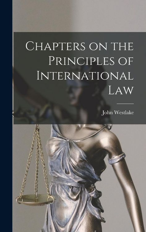 Produktbild: Chapters on the Principles of International Law