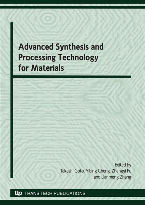 Produktbild: Advanced Synthesis and Processing Technology for Materials