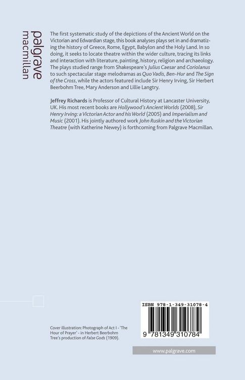 Produktbild: The Ancient World on the Victorian and Edwardian Stage