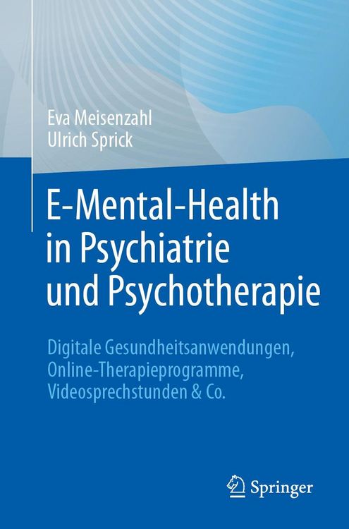 Produktbild: E-Mental-Health in Psychiatrie und Psychotherapie