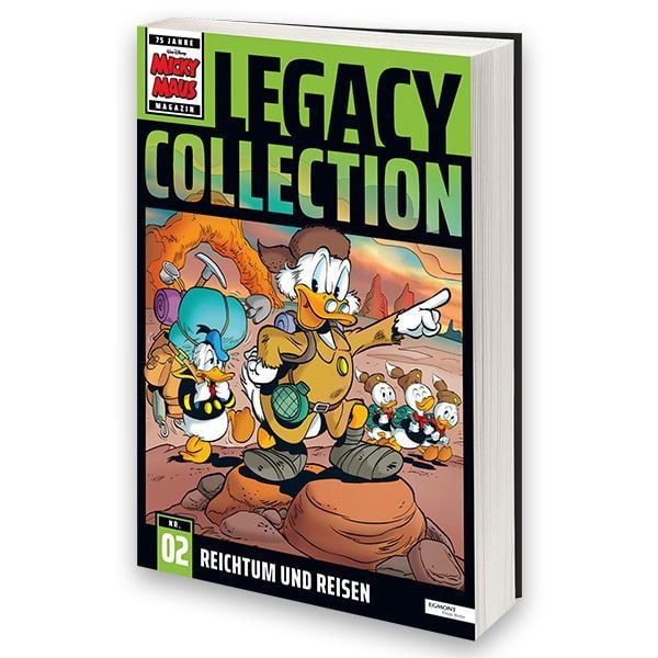 Produktbild: Micky Maus Legacy Collection Sammelbox mit 4 B&auml;nden