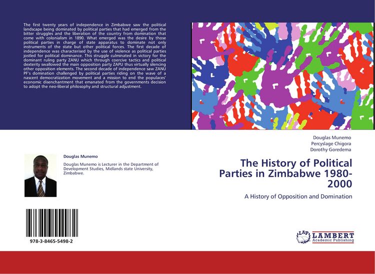 Produktbild: The History of Political Parties in Zimbabwe 1980-2000