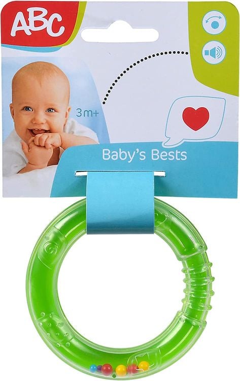Produktbild: Simba 104010059 - ABC Ringrassel, Kunststoff, 9 cm