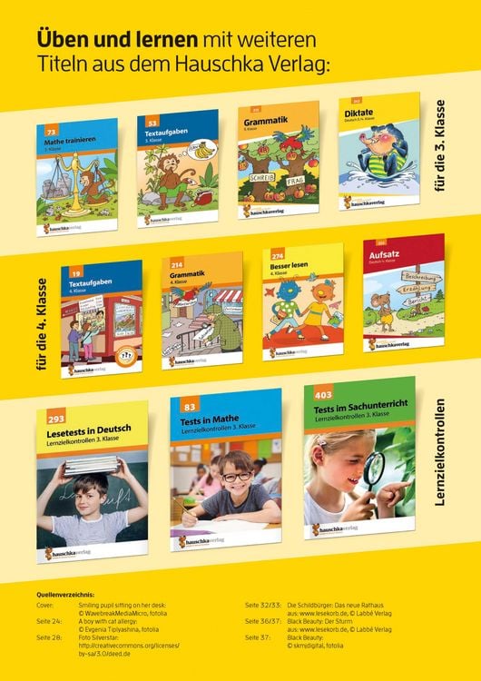 Produktbild: &Uuml;bungsheft mit Tests in Deutsch 3. Klasse
