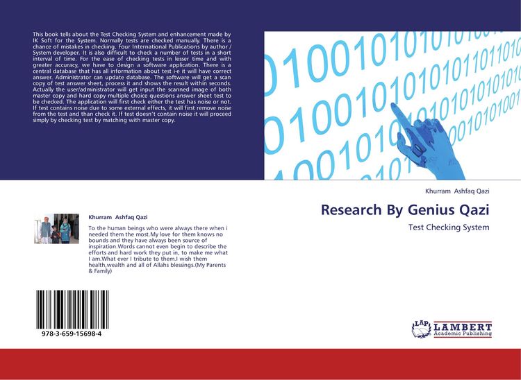 Produktbild: Research By Genius Qazi