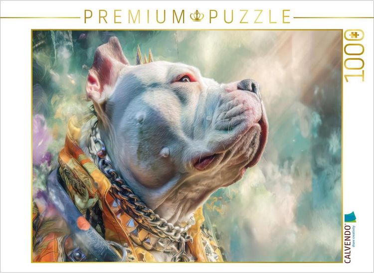 Produktbild: CALVENDO Puzzle Punkerhunde | 1000 Teile Lege-Gr&ouml;&szlig;e 64x48cm Foto-Puzzle f&uuml;r gl&uuml;ckliche Stunden