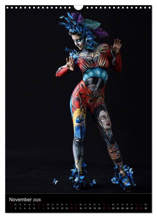 Produktbild: World Bodypainting Festival #21 (Wandkalender 2026 DIN A3 hoch), CALVENDO Monatskalender