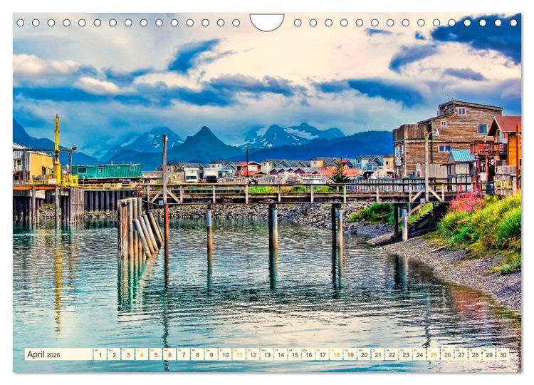 Produktbild: B&uuml;hne frei f&uuml;r - Alaska (Wandkalender 2026 DIN A4 quer), CALVENDO Monatskalender