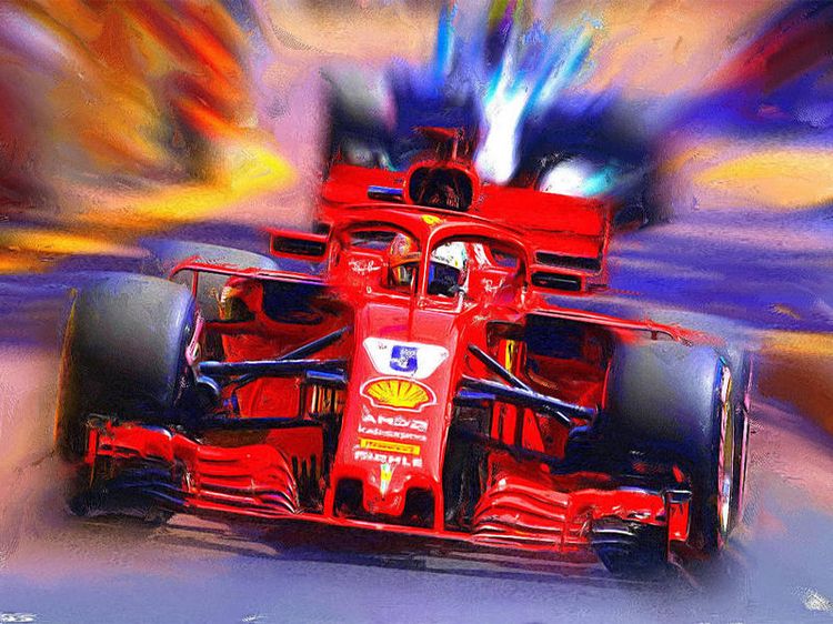Produktbild: CALVENDO Puzzle Sebastian Vettel 1000 Teile Lege-Gr&ouml;&szlig;e 640 x 480 cm Foto-Puzzle Bild von N N