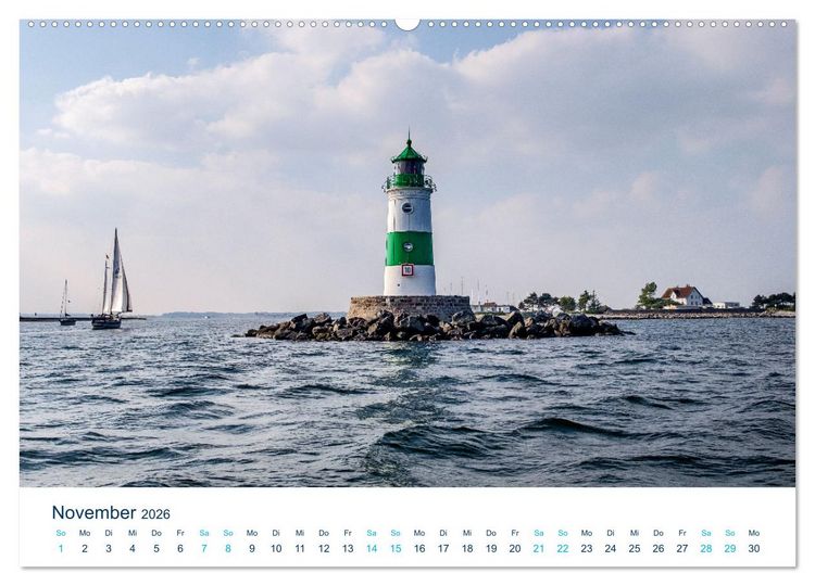 Produktbild: Die Schlei - Segelrevier und Naherholungsgebiet (Wandkalender 2026 DIN A2 quer), CALVENDO Monatskalender