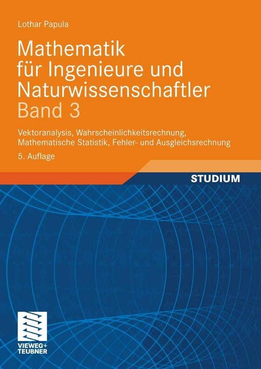 Produktbild: Mathematik f&uuml;r Ingenieure und Naturwissenschaftler Band 3