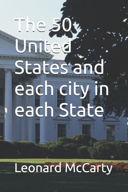 Produktbild: The 50 United States and each city in each State