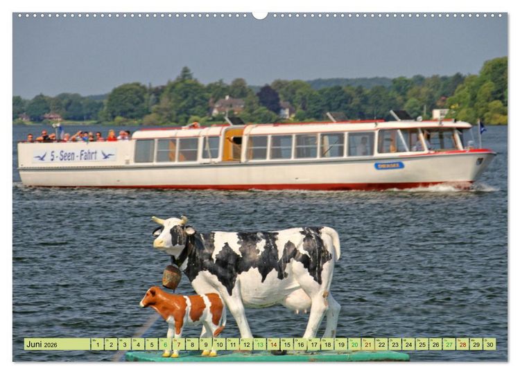 Produktbild: Malente - Das bunte Herz der Holsteinischen Schweiz (Wandkalender 2026 DIN A2 quer), CALVENDO Monatskalender