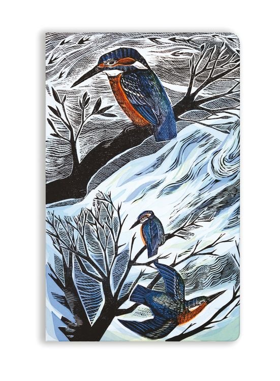 Produktbild: Premium Softcover Notizbuch: Angela Harding, Suffolk Eisvogel