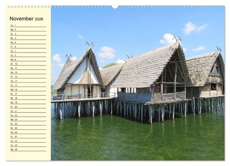 Produktbild: Sehenswertes in Baden-W&uuml;rttemberg erleben (hochwertiger Premium Wandkalender 2026 DIN A2 quer), Kunstdruck in Hochglanz