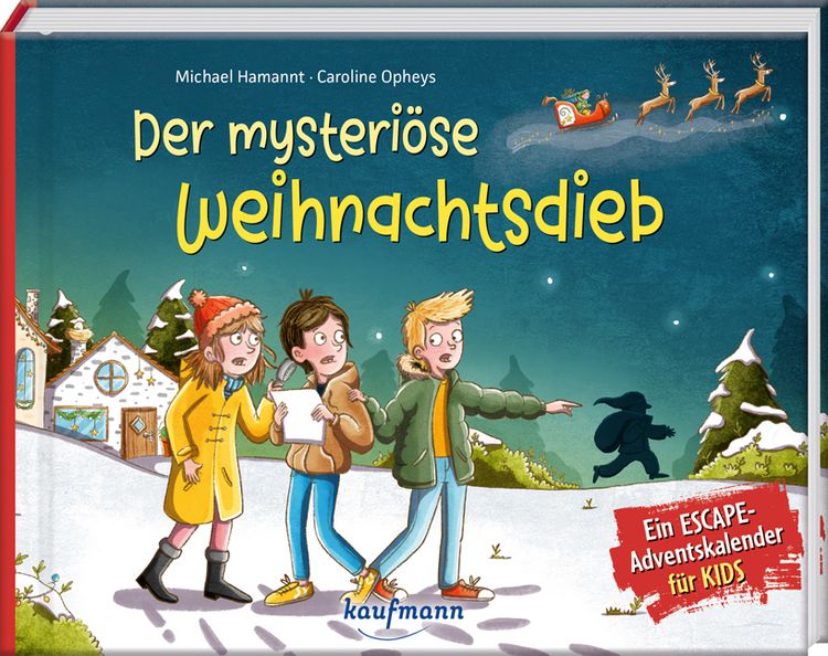 Produktbild: Der mysteri&ouml;se Weihnachtsdieb - Ein Escape-Adventskalender f&uuml;r Kids