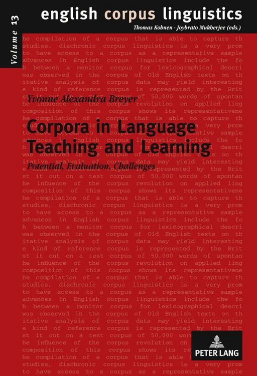 Produktbild: Corpora in Language Teaching and Learning