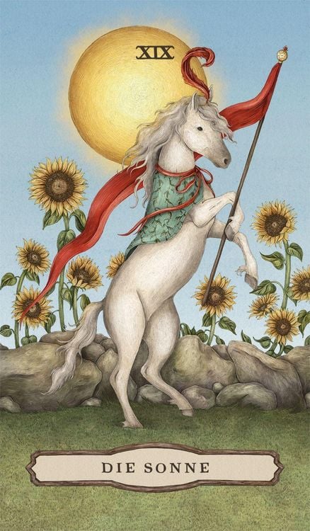 Produktbild: Woodland Wardens Tarot - Set mit Booklet u. 78 Karten